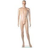 Mannequin homme sans perruque bras le long du corps - Mannequins plastique sans perruque