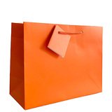 Sacs pelliculés à l'italienne orange passion mat - Petit Modèle